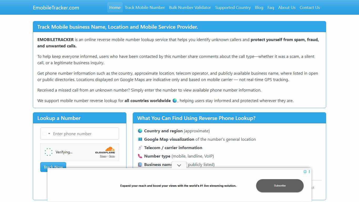 Mobile Number Tracker Find Owner Name and Location on Google Map.